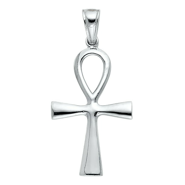 Jewels By Lux 925 Sterling Silver Womens Mens Unisex Crucifix Cross Religious Fashion Charm Pendant 